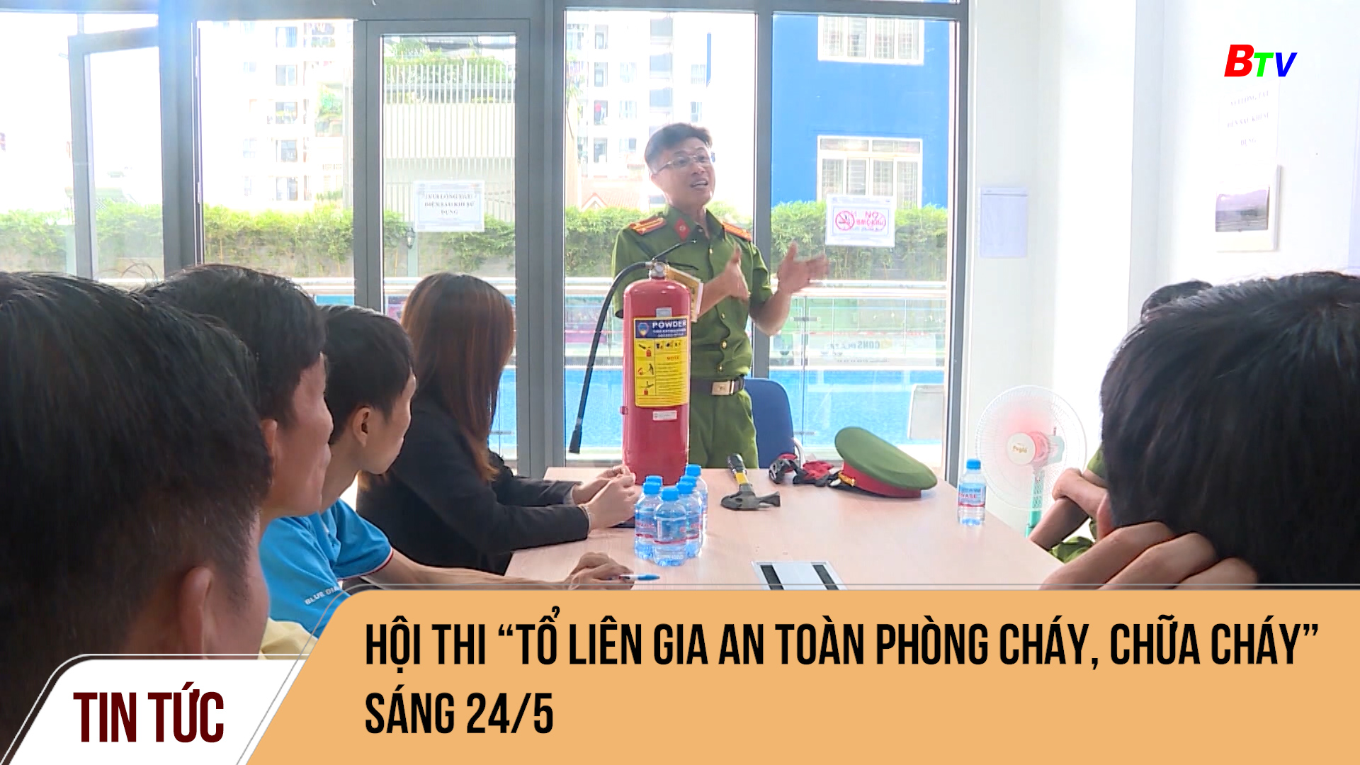 Hội thi “Tổ liên gia an toàn phòng cháy, chữa cháy” sáng 24/5